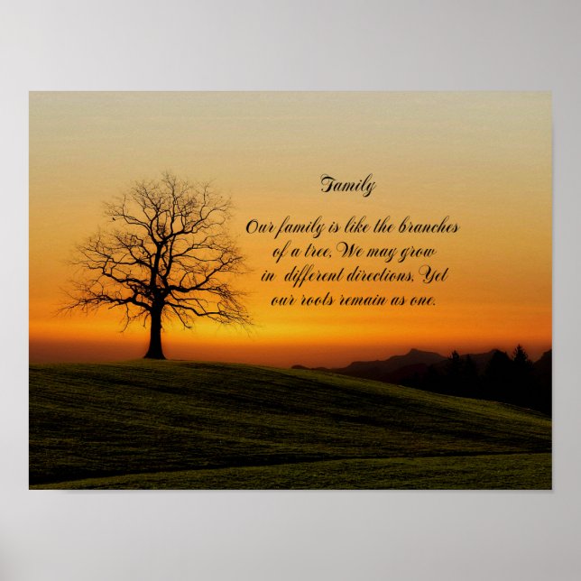 PÓSTER FAMILY QUOTE (Frente)