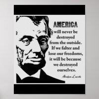 Famosa cita patriótica de Lincoln