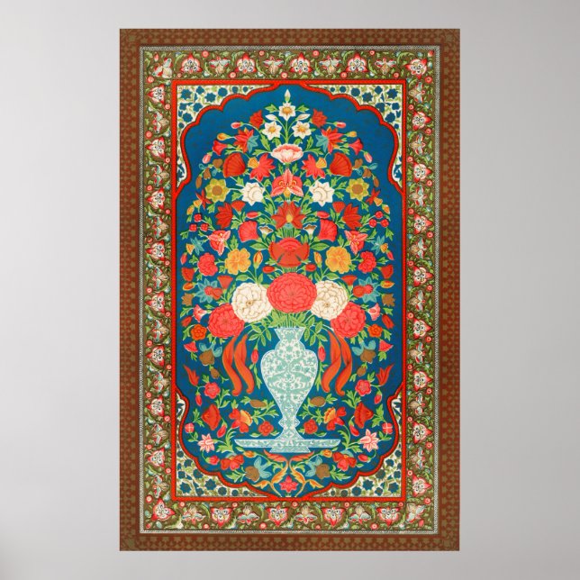 Póster Famosa gramática del siglo XIX del Poster de ornam (Frente)