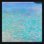 Póster Famosa pintura de Gustav Klimt en Attersee.<br><div class="desc">Famosa pintura de Gustav Klimt en Attersee. Póster.</div>