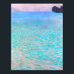 Póster Famosa pintura de Gustav Klimt en Attersee.<br><div class="desc">Famosa pintura de Gustav Klimt en Attersee. Póster.</div>