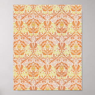 Póster famosa pintura de William Morris Golden Bough