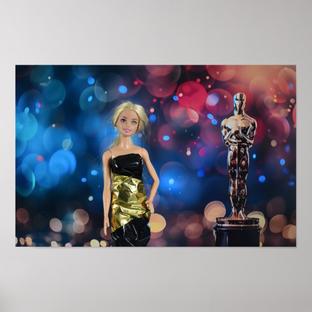 Póster Famosas estrellas y celebridades (Frente)