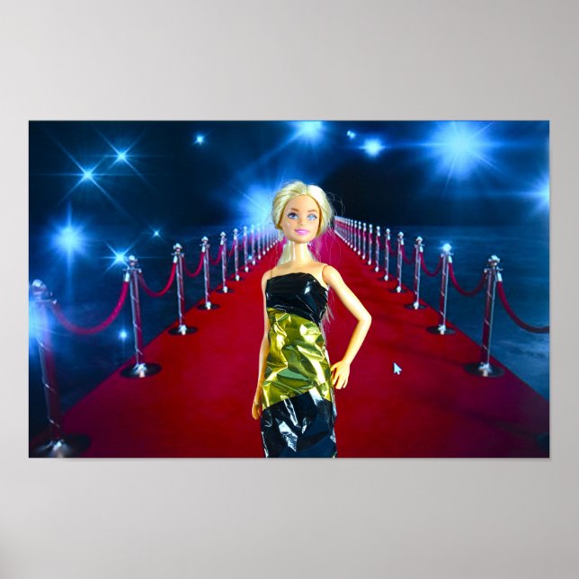 Póster Famosas estrellas y celebridades (Frente)