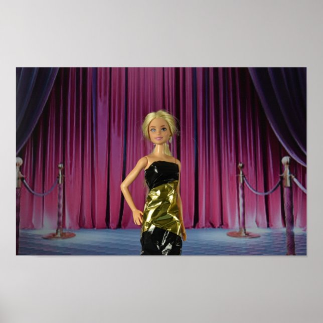 Póster Famosas estrellas y celebridades (Frente)