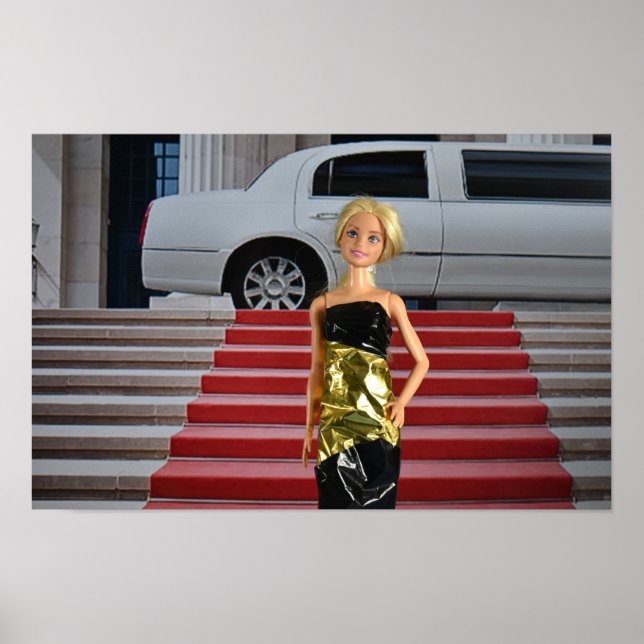 Póster Famosas estrellas y celebridades (Frente)