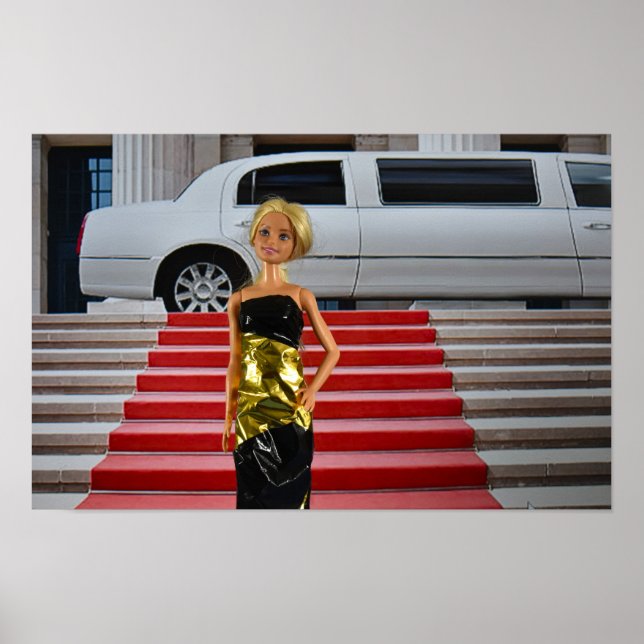 Póster Famosas estrellas y celebridades (Frente)