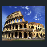 Póster Famosas ruinas del Coliseo en Roma Italia<br><div class="desc">COPYRIGHT Bill Bachmann / DanitaDelimont.com | EU16 BBA0049.jpg | Famosas ruinas del Coliseo en Roma Italia</div>