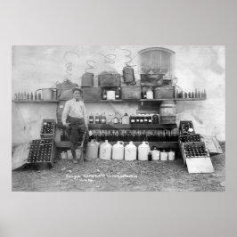 PÓSTER FAMOSO AGENTE DE PROHIBICIÓN - HERMANO DE AL CAPON