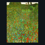 Póster Famoso cuadro de Gustav Klimt en Mohnfeld (1907).<br><div class="desc">Famoso cuadro de Gustav Klimt en Mohnfeld (1907). Póster</div>