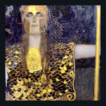 Póster Famoso cuadro de Pallas Athena de Gustav Klimt<br><div class="desc">Poster de pintura de Gustav Klimt en Pallas Athena</div>
