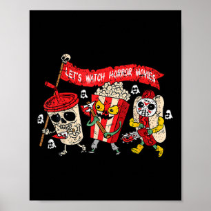 Póster Famoso fantasma para ver películas de terror Hallo