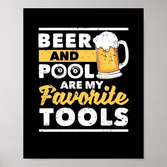 Póster Famoso jugador de billar 8 billares (Frente)