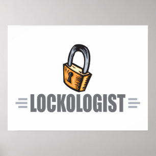 Póster Famoso Locksmith