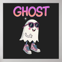 Famoso pero Poster fantasma de Guay - Halloween di