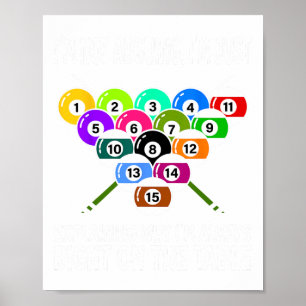 Póster Famoso Pool Billiard Hombres Mujeres Billar Jugado