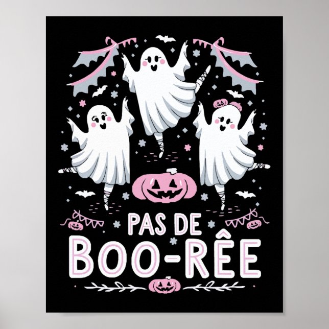 Póster Famoso profesor de baile de baile de ballet fantas (Frente)