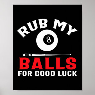 Póster Famosos jugadores de billar de Billiards frotan mi