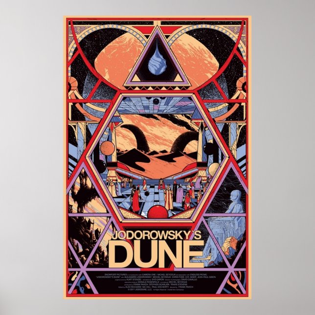 Póster Fan Art Jodorowskys Dune (Frente)