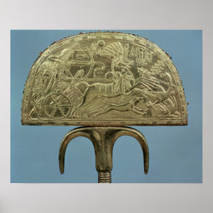 Póster fan de la Avestruz-pluma de la tumba de