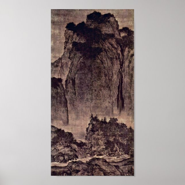 Póster Fan Kuan - Viajeros entre montañas y calles (Frente)