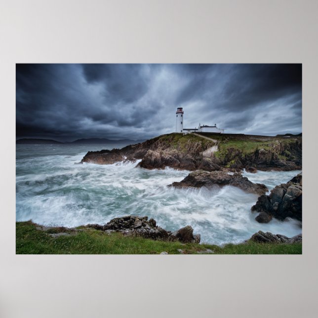 Póster Fanad Head Lighthouse, Letterkenny, Irlanda (Frente)
