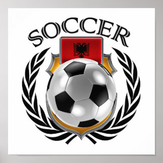Póster Fanático Albania Soccer 2016