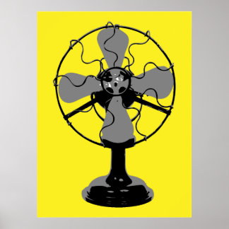 Póster Fanático de los años 50