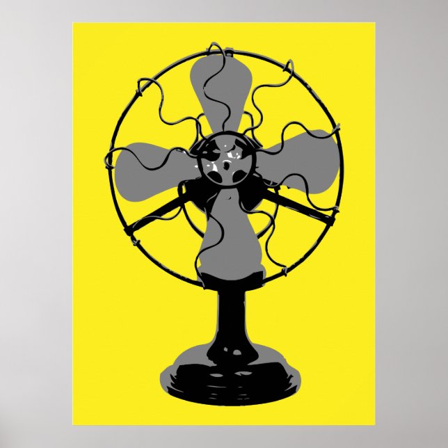 Póster Fanático de los años 50 (Frente)