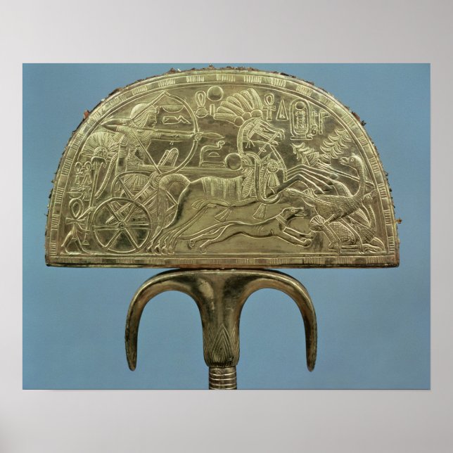 Póster Fanático de plumas de avestruz de la Tumba de (Frente)