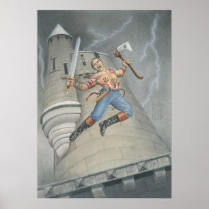 Póster Fanático Salvaje