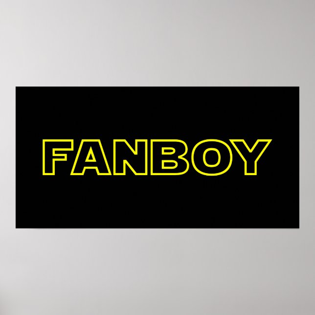 PÓSTER FANBOY (Frente)