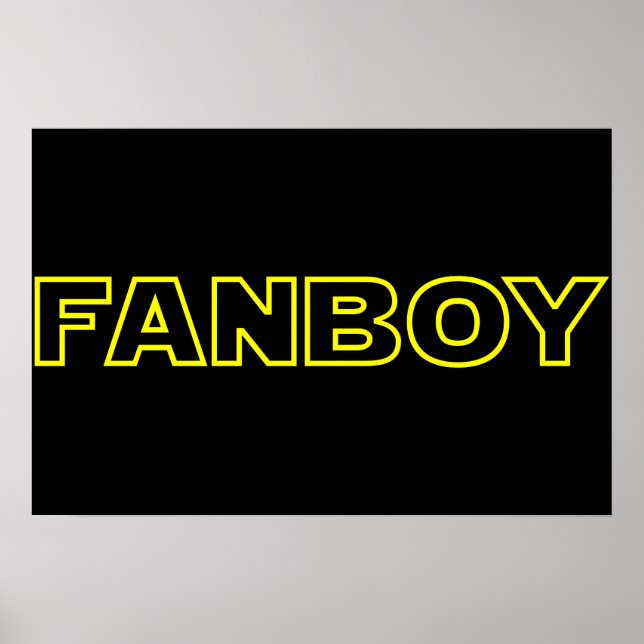 PÓSTER FANBOY (Frente)