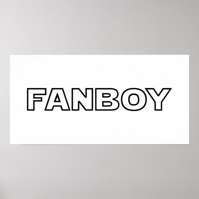 PÓSTER FANBOY (Frente)