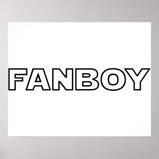 PÓSTER FANBOY (Frente)