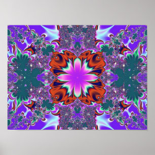Póster Fancy Fractal Poster