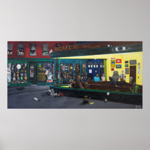 Póster Fandom Nighthawks
