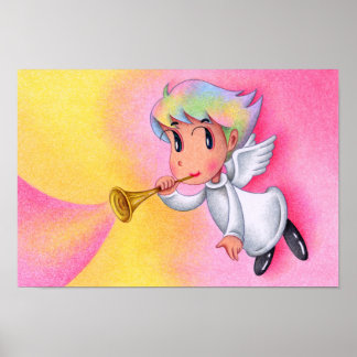 Póster Fanfarria de ángel.