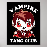 Fang Club | Pun Gracioso Y Vampiro Cute