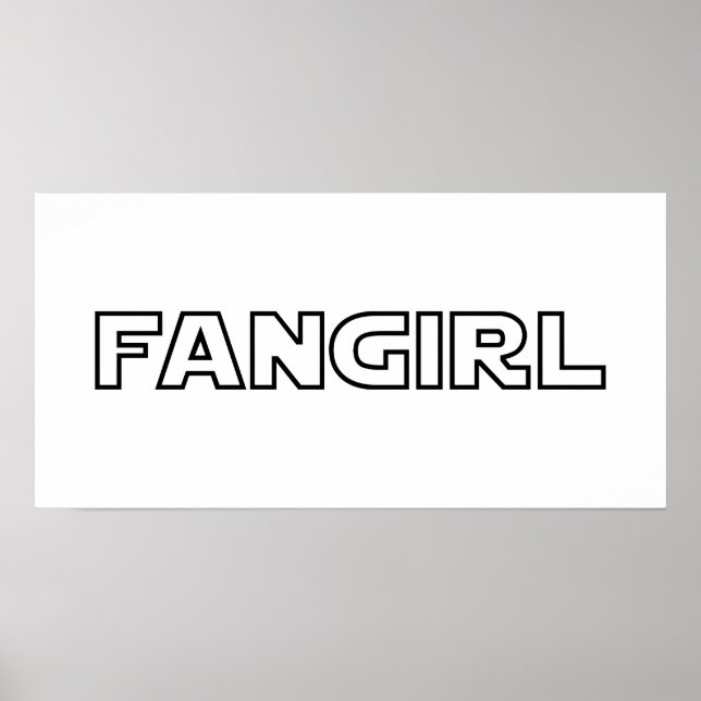 PÓSTER FANGIRL (Frente)