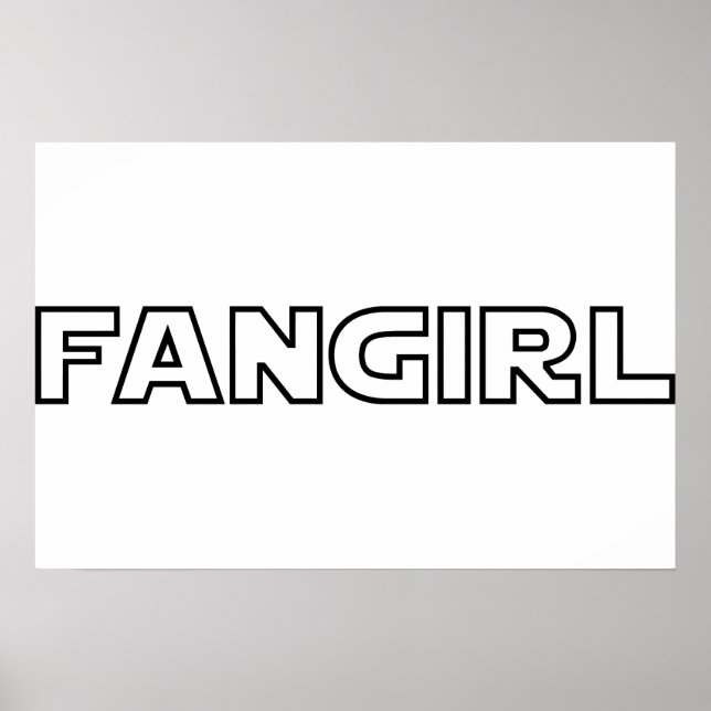 PÓSTER FANGIRL (Frente)