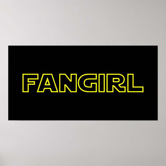PÓSTER FANGIRL (Frente)