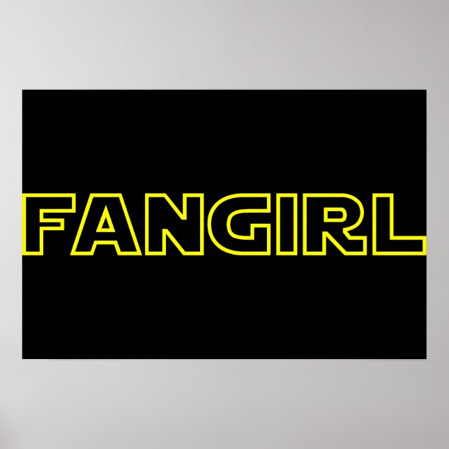 PÓSTER FANGIRL (Frente)
