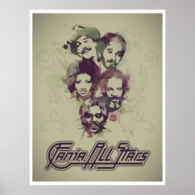 Póster Fania All Stars Premium HQ (Frente)