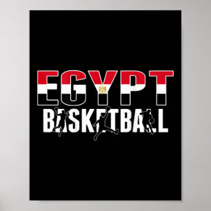 Póster Fans de baloncesto de Egipto están orgullosos de s