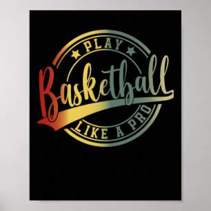 Póster Fans de la selección de baloncesto