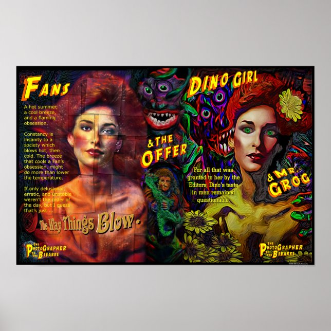 Póster Fans del Dino Chica (Frente)