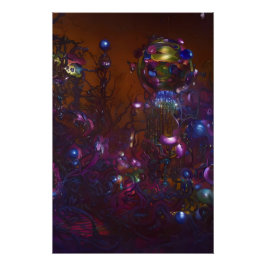 Póster Fantasía 2025 - Ken Gage Surreal Art