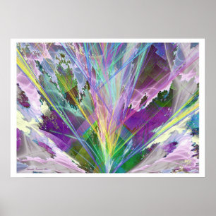 Póster Fantasía 3 del fractal
