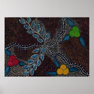 Póster Fantasía aborigen